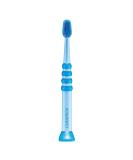 Curaprox Baby Toothbrush - Extra Soft 4260 Curen Bristles & Small Rubber Head - Ideal First Toothbrush for Babies - Blue - Buy Online on GoSupps.com