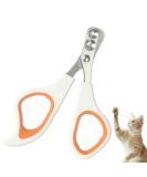 QttvbTna Pet Nail Clipper Cat and Small Animals Claw Scissors with Positioning Hole Pet Nail Trimmers Nail Scissors Pet Nail Grooming Clipper for Cat Tiny Dog Rabbits Birds and Other Small Animals - Buy Online on GoSupps.com
