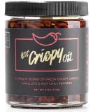 Hot Crispy Oil Original: Spicy, Savory Gourmet Extra Virgin Olive Oil Infused with Garlic, Shallots, and Chili Peppers, All Natural Vegan Gluten Free 6 ounce jar. Great on pizza, pasta, bread, eggs, salads and much more. - Buy Online on GoSupps.com