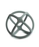 Mushie BPA-Free Silicone Bite Ring for Babies | Safe & High Quality Teething Toy | Promotes Motor Skills & Visual Sense | Ideal Toddler Accessory (Dried Thyme) - Buy Online on GoSupps.com
