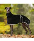 Waterproof Greyhound & Whippet Rain Coat | Lightweight Summer & Winter Dog Coats for Medium & Large Dogs | XXL Black - Buy Online on GoSupps.com