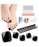 EBANKU 32 PCS Semi Cured Gel Nail Strips - Toeail Wraps with Nail File & Stick - UV/LED Lamp Required | #6 - Buy Online on GoSupps.com