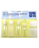 Buy Assorted Travel Bottle Kit - F.A.A. Approved Model TD100 - 11 Piece Set for Safe International Travel - Buy Online on GoSupps.com