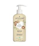 ATTITUDE Baby Leaves Science 2-In-1 Natural Shampoo & Body Wash Pear Nectar 16 fl oz (473 ml) - Buy Online on GoSupps.com