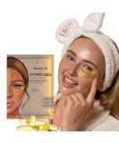 Buy Sisters & Me Hyaluron Anti-Aging Eye Pads - Dark Circle Removal & Intensive Moisture with Vitamin E & Aloe Vera - Cool Eye Masks for All Skin Types - International Shipping Available - Buy Online on GoSupps.com