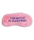 Diabolical Gifts Novelty Eye Mask - 'The Bitch is Sleeping' | Pink Blindfold Practical Joke Gift - Buy Online on GoSupps.com