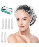 Disposable Shower Caps - 100PCS Shower Cap Tobvory Waterproof Plastic Shower Cap For Women Men For Hair - Extra Elastic Large Shower Caps For Bath, Hair Treatment, Conditioning In Home Hotel Travel - Buy Online on GoSupps.com
