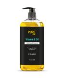 Vitamin E Oil 22 000 IU | Pure Cold Pressed for Skin Hair Nails | Non-GMO 8 Fl Oz | Best for Scars & Moisturizing - Buy Online on GoSupps.com
