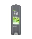 Dove Men+Care 3-in-1 Extra Fresh Body Wash for Men 250ml - 24-Hour Nourishing Micromoisture Technology - Pack of 1 - Buy Online on GoSupps.com