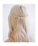 Handcess Bridal Wedding Hair Comb Silver Rhinestone Hairpiece Crystal Bridal Side Combs Wedding Hair Accessories for Women and Girls - Buy Online on GoSupps.com