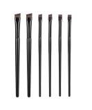FENGCHUANG Slanted Eyeliner Brush Set - 6 Essential Eye Makeup Tools for Beautiful Brows & Liner - International Shipping Available - Buy Online on GoSupps.com