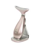 Lily Neck Face Massager - 3-in-1 Skin Rejuvenation Tool for Lifting Toning & Tightening - At-Home Facial Spa in Rose Gold - Buy Online on GoSupps.com