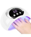 Wisdompark 54W LED UV Nail Lamp - Automatic Sensor & 3 Timers for Professional Gel Polish Curing | Nail Art Tools - Buy Online on GoSupps.com
