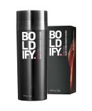 Boldify Scatter Hair Powder for Thinning Hair - Dark Chestnut Brown (56g) - Hides Hair Loss in 15 Sec - Ideal for Men & Women - Large Bottle - Buy Online on GoSupps.com