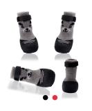 AblePet Waterproof Dog Boots XS Black | Breathable Socks with Anti-Slip Sole | Adjustable Magic Tape | All Weather Protection for Small Dogs (4Pcs) - Buy Online on GoSupps.com