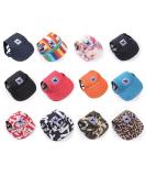 Adjustable Dogs Baseball Cap with Ear Holes | Breathable Sun Protection Pet Hat S-XL - Orange - Buy Online on GoSupps.com