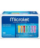 Microlet Colored Lancets 100 Each - Pack of 2 - Buy Online on GoSupps.com