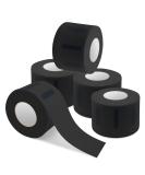 NICEMOVIC Disposable Barber Paper Neck Strips - 5 Rolls of Stretchy Black Accessories for Salon Haircut Styling | Professional Barber Supplies - Buy Online on GoSupps.com
