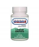 NCI Advanced Research Dr. Hans Nieper Lithium Orotate Tablets, 120 mg, 200 Count 200 Count (Pack of 1) - Buy Online on GoSupps.com