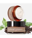 Natural Caffeine Eye Cream Serum - Anti-Aging Collagen & Hyaluronic Acid Treatment for Dark Circles & Puffiness - 0.52oz - Buy Online on GoSupps.com