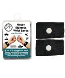 SwimCell Travel Sickness Bands - Morning Sickness Relief Wristbands Black 1 Pair - Buy Online on GoSupps.com