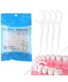 Bodya 2-in-1 Dental Floss Sticks & Interdental Brushes - 100 Count - Effective Tooth Cleaning & Oral Health Tool - Buy Online on GoSupps.com