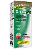 GoodSense Tussin Cough Syrup: DM Cough & Chest Congestion Relief - Raspberry Flavor 4 Fl Oz - Buy Online on GoSupps.com