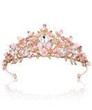 NODG Rose Gold Tiaras and Crowns for Women Pink Crystal Wedding Tiaras for Women Birthday Party Headbands Prom Pageant Tiara Headband Rhinestone Bridal Crown for Bride - Buy Online on GoSupps.com