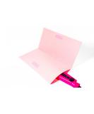 Glamza Hair Straightener Mat & Pouch - Made from Heat Resistant Safety Felt - Ideal for Home & Travel (Pink) - Buy Online on GoSupps.com