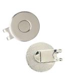 PINMEI Hat Clips Golf Ball Marker Holder - Set of 2 Silver Clips - Buy Online on GoSupps.com