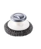 Heavy Duty Stainless Steel Scrubber with Handle - Ultimate Cleaning Tool for Pots Pans Grills & Ovens | International Shipping Available - Buy Online on GoSupps.com