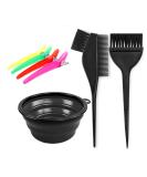 7-Piece Hair Color Dye Set - Salon Tool Combo with Bowls Brushes & Clips for DIY Hair Dyeing - Buy Online on GoSupps.com