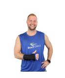 Carpal Tunnel Wrist Brace - Therapeutic Compression Support for Right/Left Hand - Pain Relief Splint for Men & Women - Blue - Buy Online on GoSupps.com