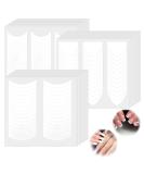 40 Sheets Self-Adhesive French Manicure Nail Stickers - DIY Nail Art Tips & Guides for Perfect French Tips - Buy Online on GoSupps.com