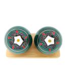 Top Chi Five Elements Baoding Balls with Bamboo Stand - Medium 1.6 Inch - Buy Online on GoSupps.com