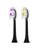 Premium Acteh Toothbrush Heads for Sonic Edge JetWave JetUV & eBrush - Black Purple/Black Yellow | International Shipping - Buy Online on GoSupps.com