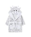 Metzuyan Baby Girls & Boys Giraffe Themed Plush Fleece Dressing Gown 12-18 Months - Buy Online on GoSupps.com