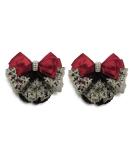 Vasana Hair Network for Women & Girls - Lace Pearl Crystal Hair Accessories | Perfect for Nurses & Bank Workers - Shop Now! - Buy Online on GoSupps.com