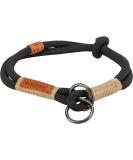 Trixie Zug -Stop Dog Halison Be Nordic L Black/Sand - Comfortable dog collar for large dogs with train limitation - Robust & Elegant - 17285 Black/Sand L - Buy Online on GoSupps.com
