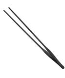 EvaGO 15 inch Black Straight Aquarium Tweezers Stainless Steel Straight Tweezer with Carbonation Protection Coating Against Rust Extra Long Reptiles Feeding Tongs Tools for Aquatic Tank Plants - Buy Online on GoSupps.com
