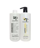 Kerabotos & Clarifying Shampoo 33.8oz - 2 in 1 Keratin Treatment | Smart Protection Botosmart - Buy Online on GoSupps.com