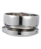 FRCOLOR Stainless Steel Shaving Soap Bowl - Rustproof Razor Shell Hair Care Cup 11x5.5cm - Ideal for Men s Grooming - Buy Online on GoSupps.com
