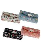 Minkissy 4PC Lipstick Case - Travel Makeup Bag & Lip Gloss Holder for Women - Perfect Gift for Beauty Lovers - Buy Online on GoSupps.com