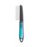Trixie 23765 Pet Comb for Dogs & Cats - Medium Teeth 22 cm | International Shipping Available - Buy Online on GoSupps.com