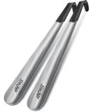 NINEMAX Long Handle Metal Shoe Horn 16.5 for Seniors, Men & Women (Pack of 2) - Buy Online on GoSupps.com