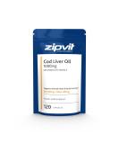 High Strength Cod Liver Oil 1000mg with Vitamin A & D | 360 Softgels | Omega 3 Fish Oil for Heart, Brain & Immune Support | Eco-Friendly Pouch - Buy Online on GoSupps.com