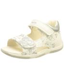 Geox Baby Girl's Sandal Tapuz First Steps 3 UK Child - White Silver - Buy Online on GoSupps.com