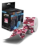 Athletic Kinesiology Tape for Injury & Pain Relief | Muscle & Joint Support - Pink Camo (5m x 5cm) | International Shipping Available - Buy Online on GoSupps.com