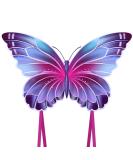 Colorful Butterfly Kite for Kids & Adults - Easy to Fly with Long Tail | Includes String and Bag - Buy Online on GoSupps.com