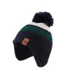 XIAOHAWANG Striped Baby Beanie Knitted Hat 9-24 Months - Green - Buy Online on GoSupps.com